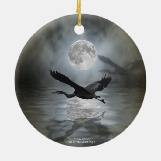 Great Blue Heron Ornament (Hinten)