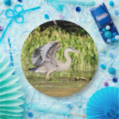 Great Blue Heron Pappteller (Party)