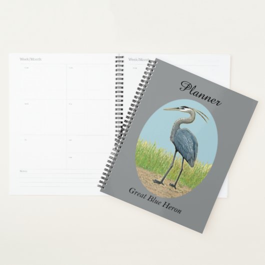 Great Blue Heron Planner Planer (Anzeige)