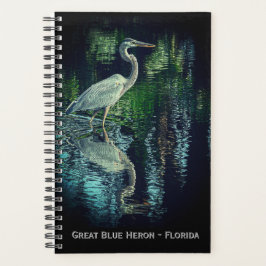 Great Blue Heron Planner Planer