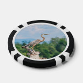 Great Blue Heron Pokerchips (Einzeln)