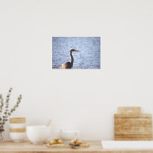 Great Blue Heron Poster (Küche)