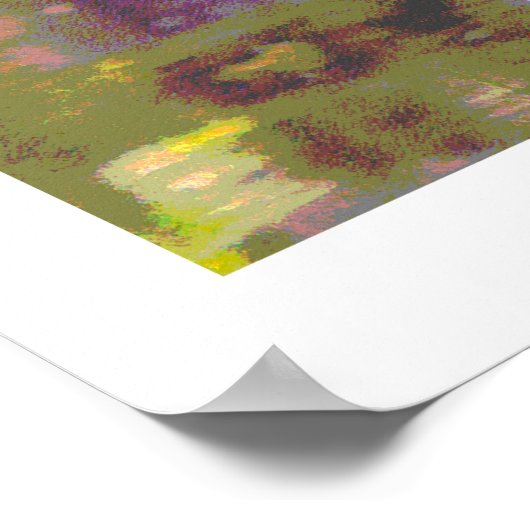 Great Blue Heron Poster (Ecke)