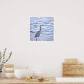 Great Blue Heron Poster (Küche)
