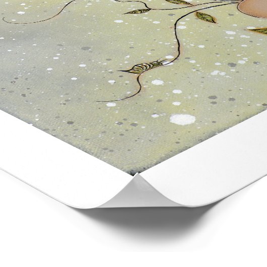 Great Blue Heron Poster (Ecke)