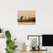 Great Blue Heron Poster (Heimbüro)