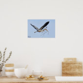 Great Blue Heron Poster (Küche)