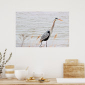 Great Blue Heron Poster (Küche)