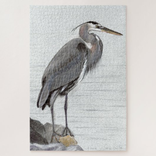 Great Blue Heron Puzzle (Vertikal)