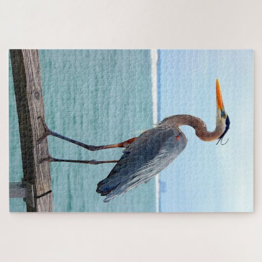 Great Blue Heron Puzzle (Horizontal)