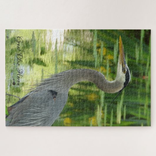 Great Blue Heron Puzzle (Horizontal)