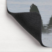 Great Blue Heron Reflection Mousepad (Ecke)