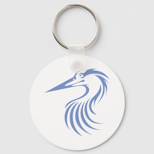 Great Blue Heron Schlüsselanhänger (Vorderseite)