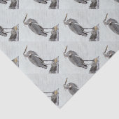 Great Blue Heron Seidenpapier (Ausschnitt)