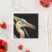 Great Blue Heron Serviette (Beispiel)