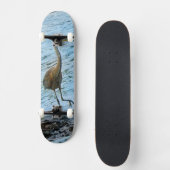 Great Blue Heron Skateboard (Vorderseite)