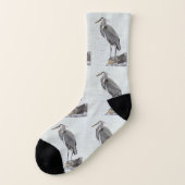 Great Blue Heron Socken (Links - Außen)