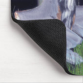 Great Blue Heron Sonnenbaden Mousepad (Ecke)