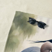 Great Blue Heron Strandtuch (Beispiel)