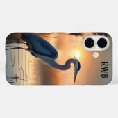Great Blue Heron Sunrise Case-Mate iPhone Hülle (Rückseite (Horizontal))