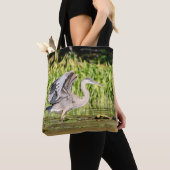 Great Blue Heron Tasche (Von Nahem)