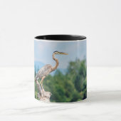 Great Blue Heron Tasse (Zentrum)