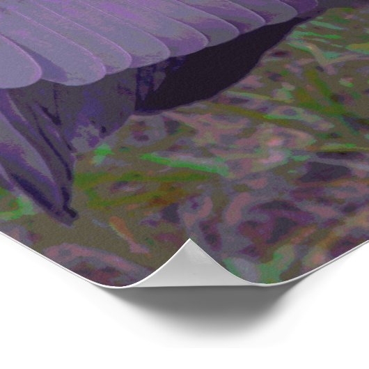 Great Blue Heron Territory Poster (Ecke)