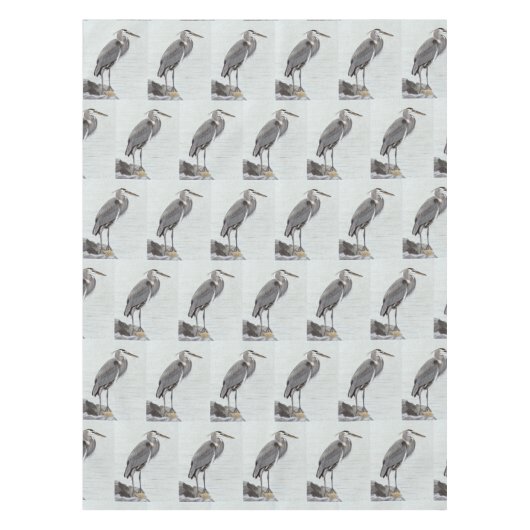 Great Blue Heron Tischdecke (Vorderseite)