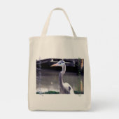Great Blue Heron Tragetasche (Rückseite)