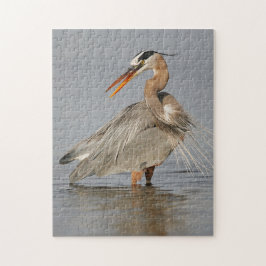 Great Blue Heron Twisted Puzzle