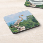Great Blue Heron Untersetzer (Linke Seite)