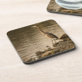 Great Blue Heron Untersetzer (Linke Seite)