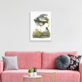 Great Blue Heron von Audubon Leinwanddruck (Insitu (Wohnzimmer))