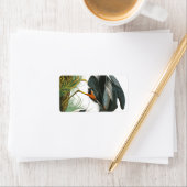 Great Blue Heron von John James Audubon Adressaufkleber (Insitu)
