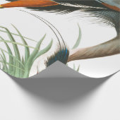 Great Blue Heron von John James Audubon Geschenkpapier (Ecke)