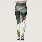 Great Blue Heron von John James Audubon Leggings (Vorderseite)