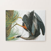 Great Blue Heron von John James Audubon Puzzle (Horizontal)