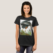 Great Blue Heron von John James Audubon T-Shirt (Vorne ganz)