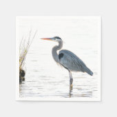 Great Blue Heron - Wading Serviette (Vorderseite)