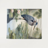 Great Blue Heron Wandteppich (Vorderseite (Horizontal))