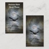 Great Blue Heron Wildlife Business Card Visitenkarte (Vorne/Hinten)