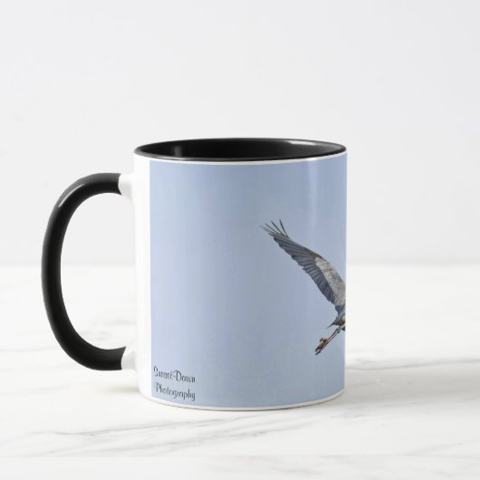 Great Blue     HeronCoffee Tasse (Links)