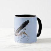 Great Blue HeronCoffee Tasse (VorderseiteRechts)