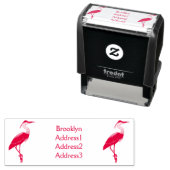 Great blue herone Cartoon Illustration Permastempel (Beispiel)