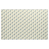 Great blue herone Cartoon Illustration Stoff (Yard (91,4 cm))
