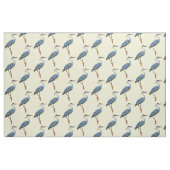 Great blue herone Cartoon Illustration Stoff (Fat Quarter (45,7 x 55,9 cm))