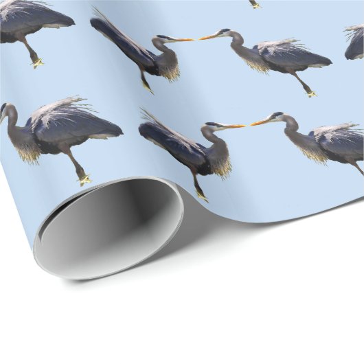 Great Blue Herons Geschenkpapier (Rolleneckpunkt)