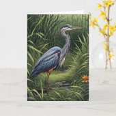 Great Blue Karte (Gelbe Blume)