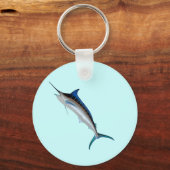 Great Blue Marlin Schlüsselanhänger (Vorderseite)