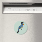 Great Blue Turaco Magnet (In Situ (Geschirrspüler))